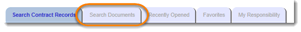 click on the search documents tab